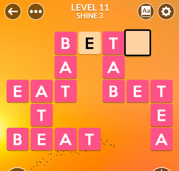 Wordscapes level 11