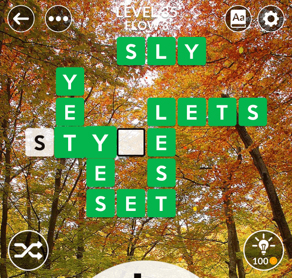 Wordscapes level 35