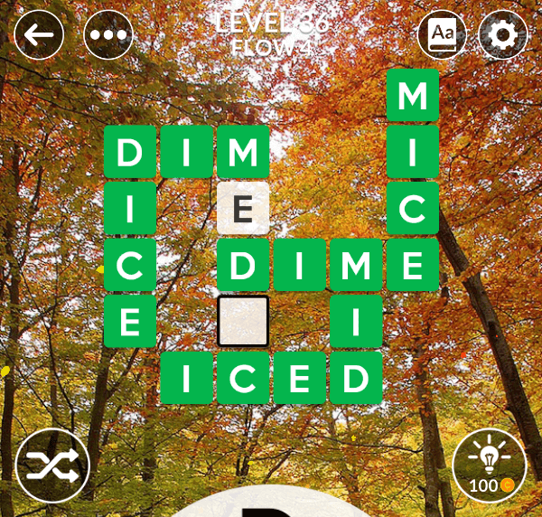 Wordscapes level 36