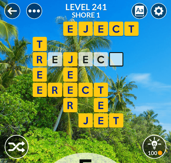 Wordscapes level 241