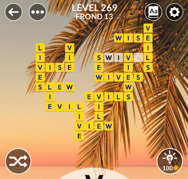 Wordscapes level 269
