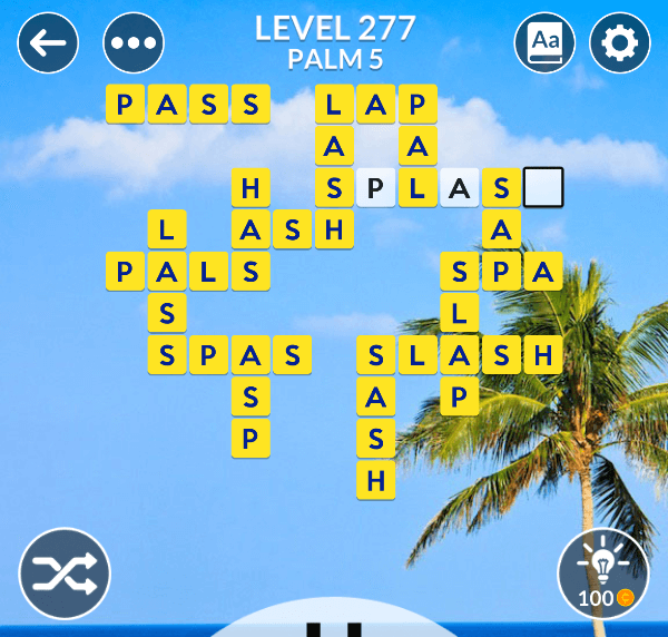 Wordscapes level 277