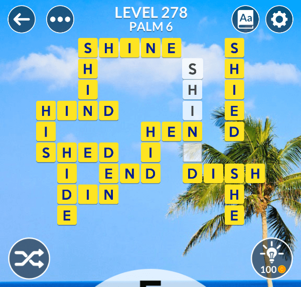 Wordscapes level 278