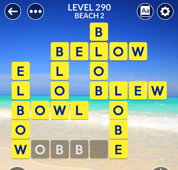 Wordscapes level 290