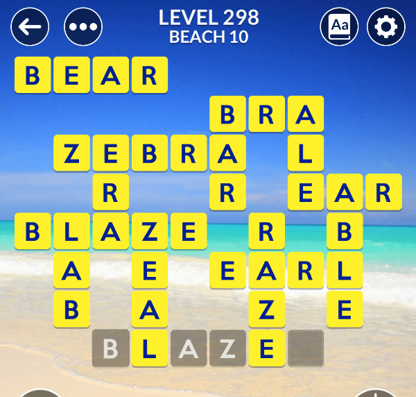 Wordscapes level 298