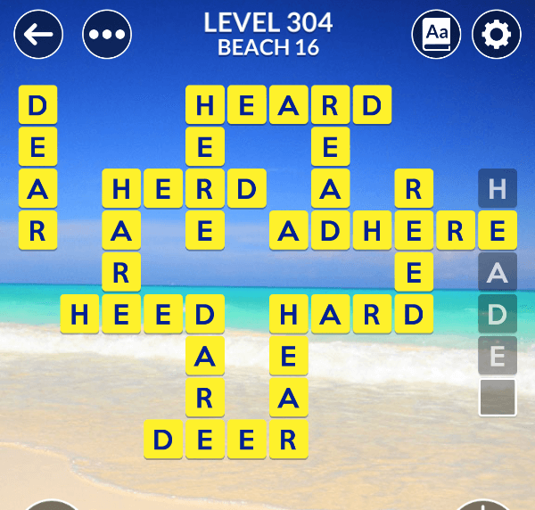 Wordscapes level 304