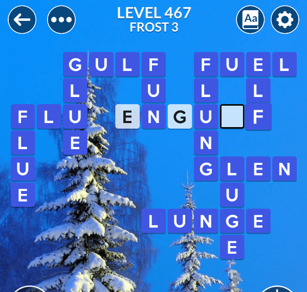 Wordscapes level 467