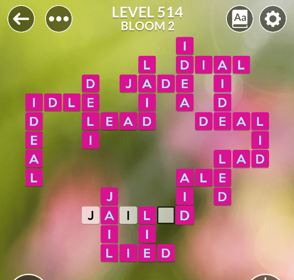 Wordscapes level 514