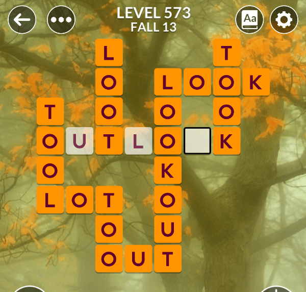 Wordscapes level 573