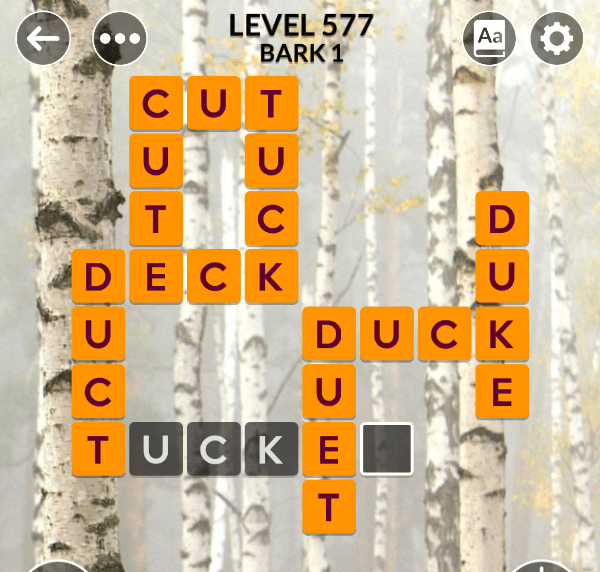 Wordscapes level 577