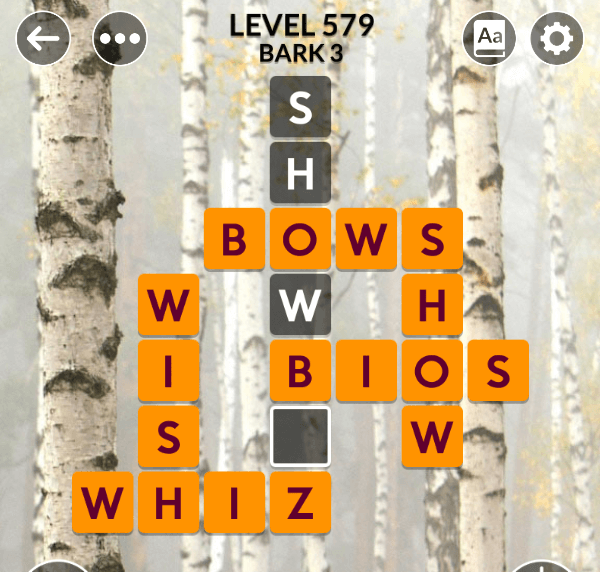 Wordscapes level 579