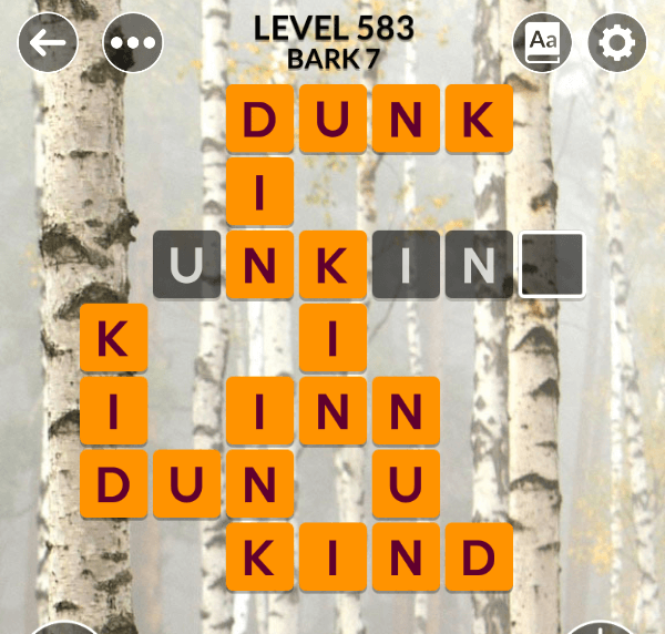 Wordscapes level 583