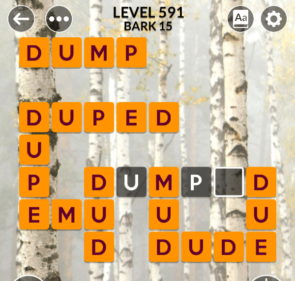 Wordscapes level 591