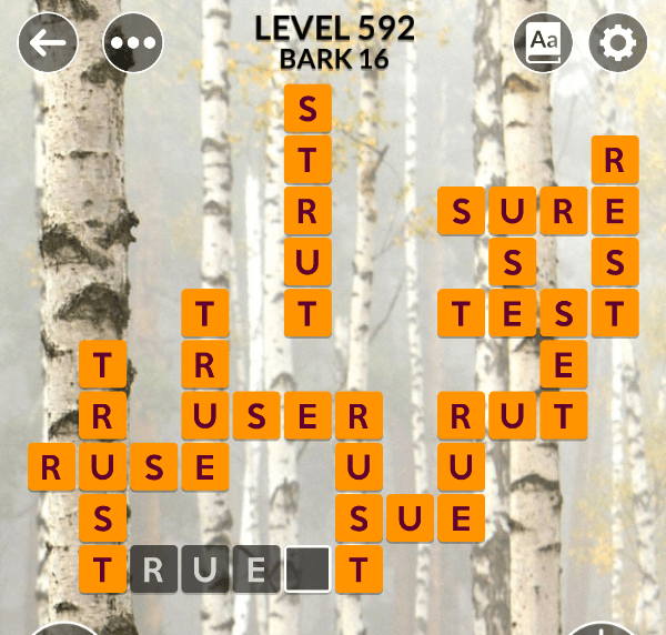 Wordscapes level 592