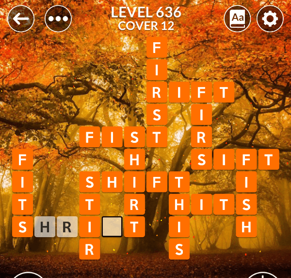 Wordscapes level 636