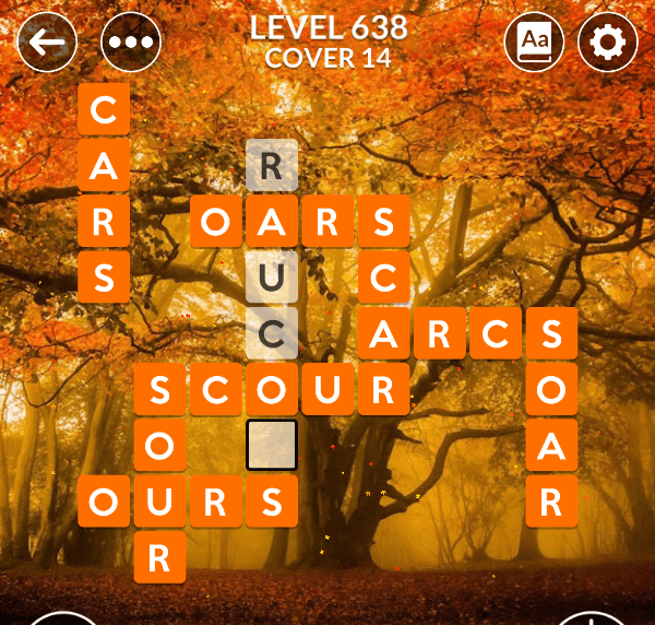 Wordscapes level 638