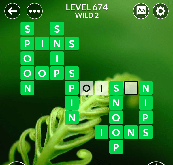 Wordscapes level 674