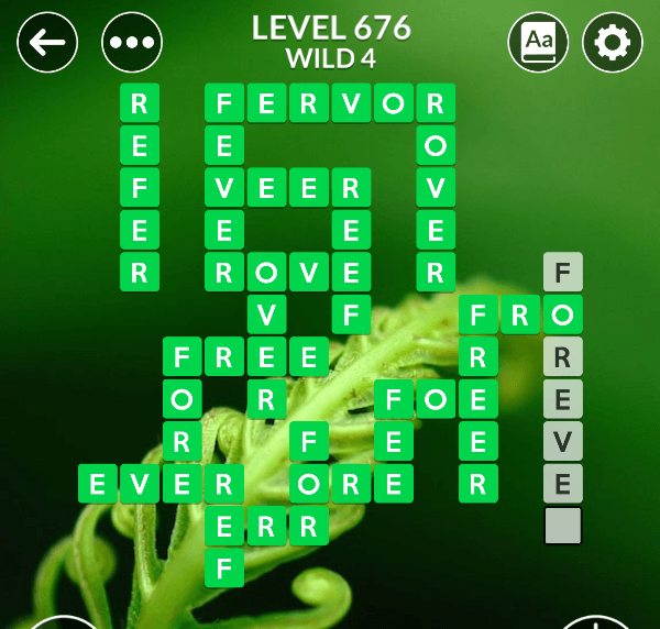 Wordscapes level 676