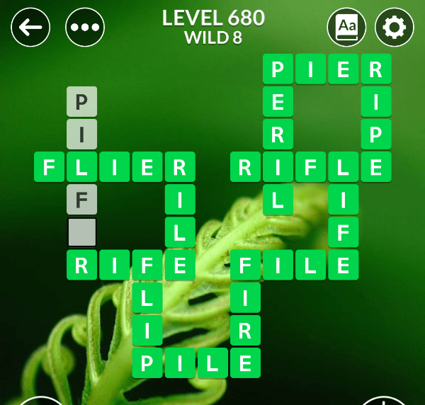 Wordscapes level 680