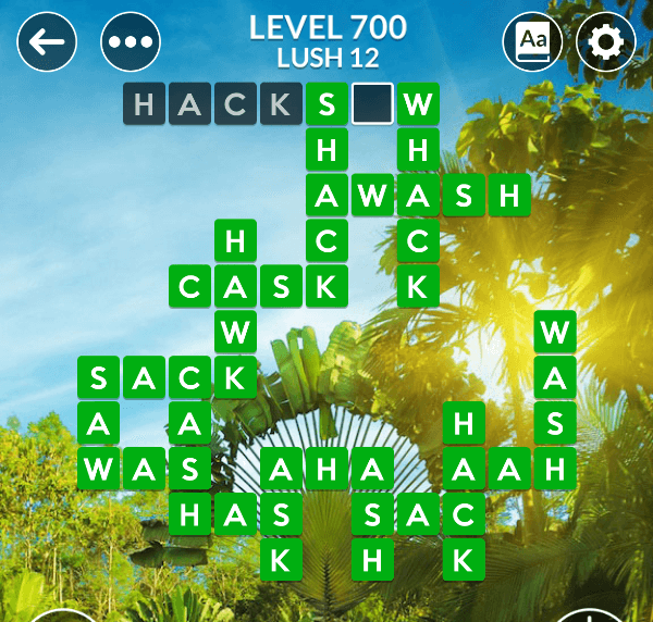 Wordscapes level 700