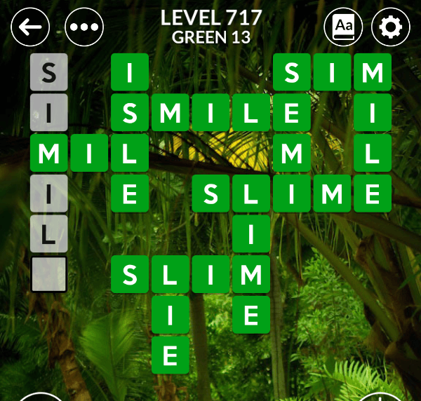 Wordscapes level 717