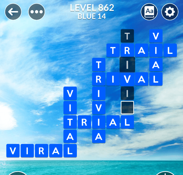 Wordscapes level 862