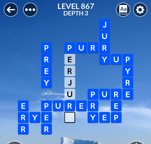 Wordscapes level 867