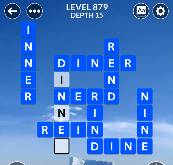 Wordscapes level 879