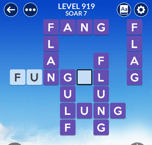 Wordscapes level 919