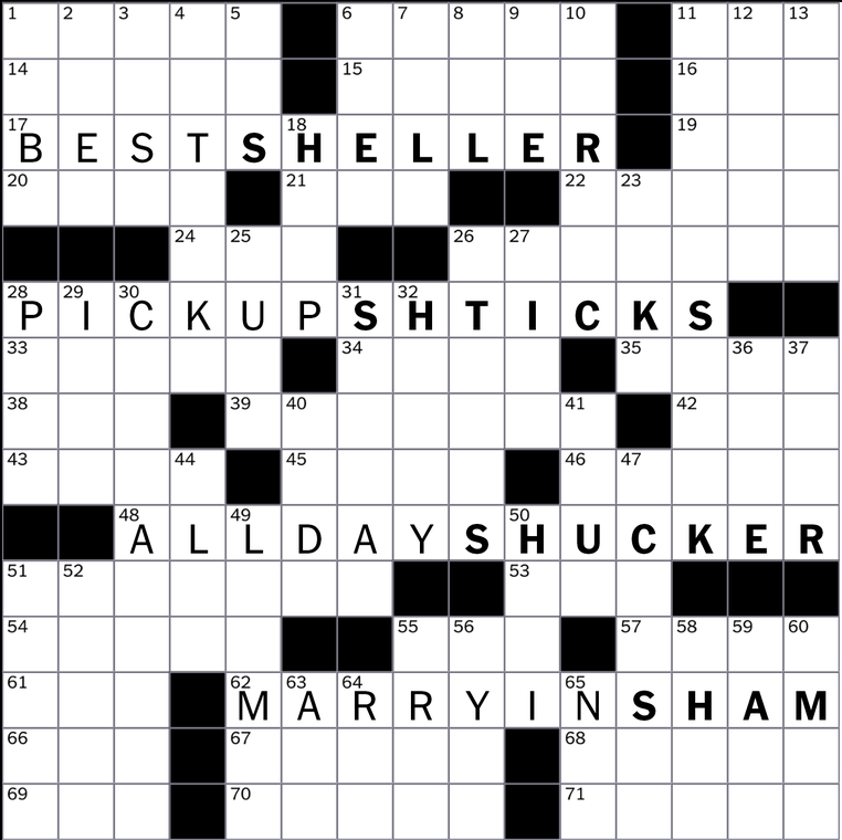 example of adding a letter in a crossword nyt