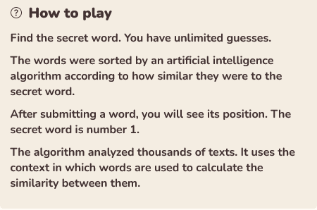 Today’s Contexto #1125 Hints and  Answer